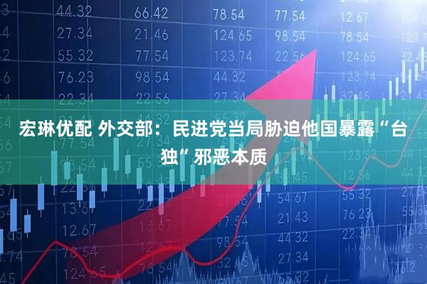 宏琳优配 外交部：民进党当局胁迫他国暴露“台独”邪恶本质